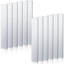 U0U 12 Pcs Pure Zinc Anode Sheet(99.995% Pure),0.04''x1''x6'' Zinc Electrode Strip for Zinc Plating,Zinc Electroplating and Scientific Class Experiments (12Pcs /0.04 "x 1" x 6 ")