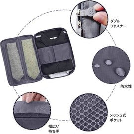 JeeSoarToFar Portable Business Travel Packing Luggage Cube Shirt Suitcase Organizer Storage Bag