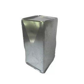 tinman 20 X 18 X 18 LONG HVAC SUPPLY/RETURN AIR DUCTWORK PLENUM GALVANIZED 26 GAUGE