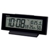 Seiko SQ324K Alarm Clock, Constantly Lighted, Radio Waves, Digital Calendar,