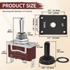 Momentary Toggle Switch Waterproof 12V DC 30A SPDT 3 Way