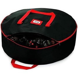 Ram® Christmas Wreath Storage Bag Durable Zipped 30 Inch Wreath Bag Storage Bag