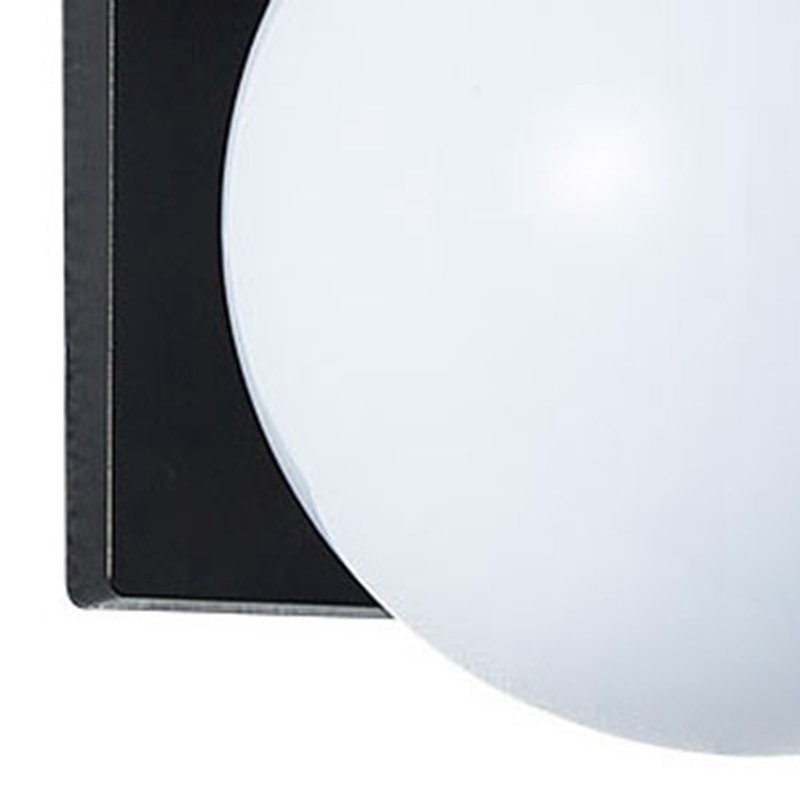 Acrylic Round Lamp Shade with PC Plastic Base Waterproof Exterior