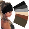 6 Pack Extra Wide Headbands For Women Stretch Headband Boho
