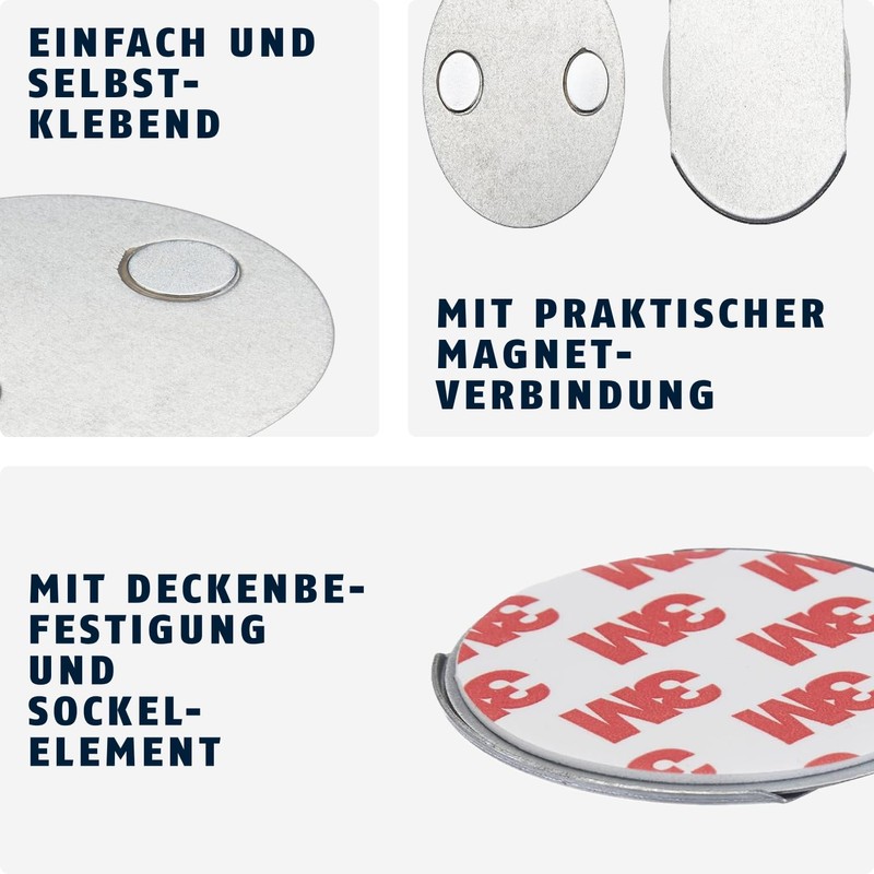 ABUS magnetic holder for mini smoke alarms - HSZU10100 -