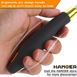 HAMOER Zester Grater & Channel Knife Kitchen Bar Tool Set for Parmesan Cheese Lemon Garlic Nutmeg Chocolate Citrus Cucumber Radish Ginger Crushed Scraping Rubber Ergonomic Curved Handle Black