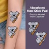 BioSwiss Vendas autoadhesivas con forma de koala, sin látex, estériles,