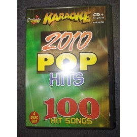 Chartbuster Karaoke 6 CDG SET - 2010 POP HITS - 100 SONGS