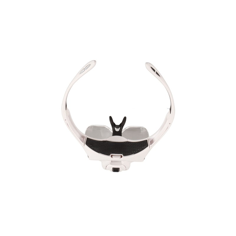 Head Mounted Magnifying Glass 2pcs LED Light Adjustable Rechargeable Headband