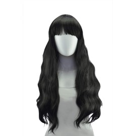 EpicCosplay 30 Inch Iris Black Wavy Cosplay Wig (07B1)
