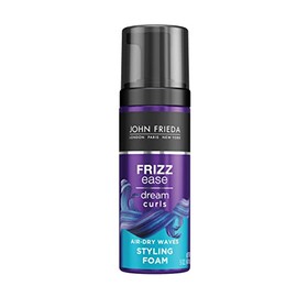 John Frieda Anti Frizz, Frizz Ease Dream Curls Air Dry Waves Espuma Moldeadora, Control de Encrespamiento Definidor de Rizos, Producto Capilar para Ca