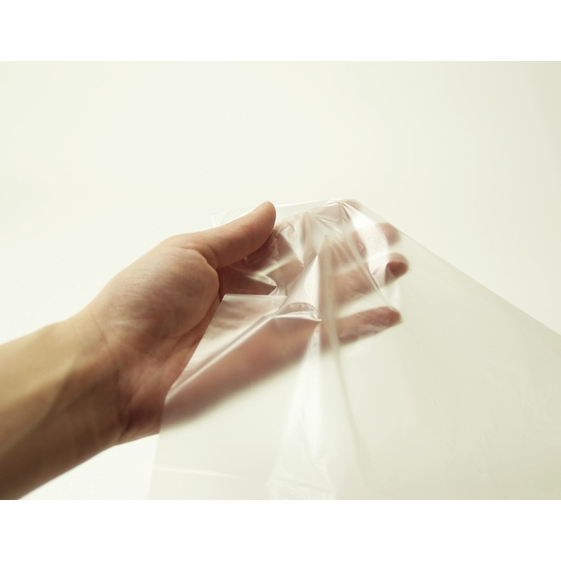 Nippon Sani Pack Reinforced Plastic Bags, Translucent, 1.1 gal (30