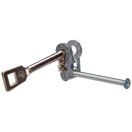 Deadlock Insert for Fastening PZ to BB | with 1 Key and Fixing Screw