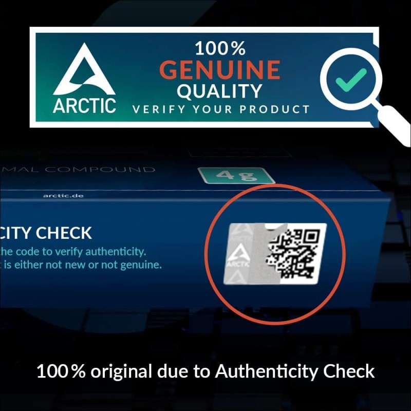 Arctic Mx 6 Thermal Paste 4G Includes 6 Mx Cleaner