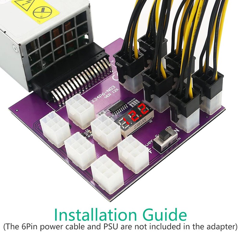 LeHang Upgrade Version Power Supply Breakout Board with 12 PCS