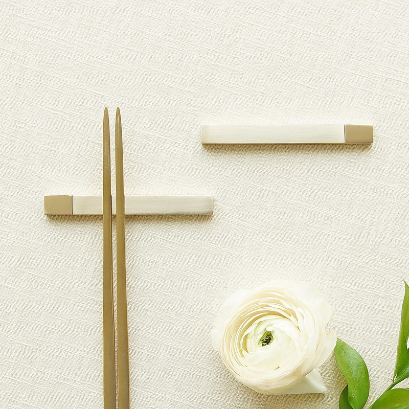 Notdam organic two-tone spoon rest 2P set / 놋담 유기