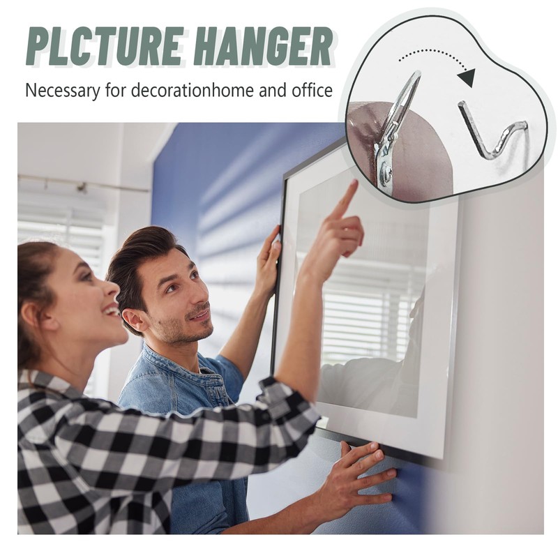 Super Hooks Picture Hanger,Gorilla Hooks - Hang Art, Clock, Shelves,