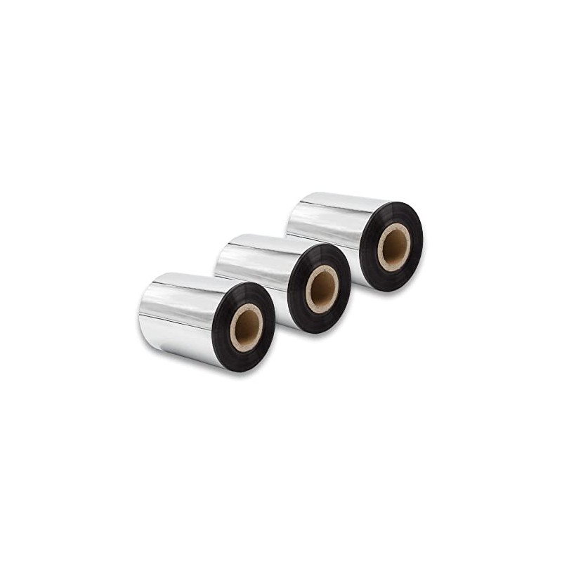 vhbw CV6800 Variation Thermal Transfer Tape Black 80 mm for