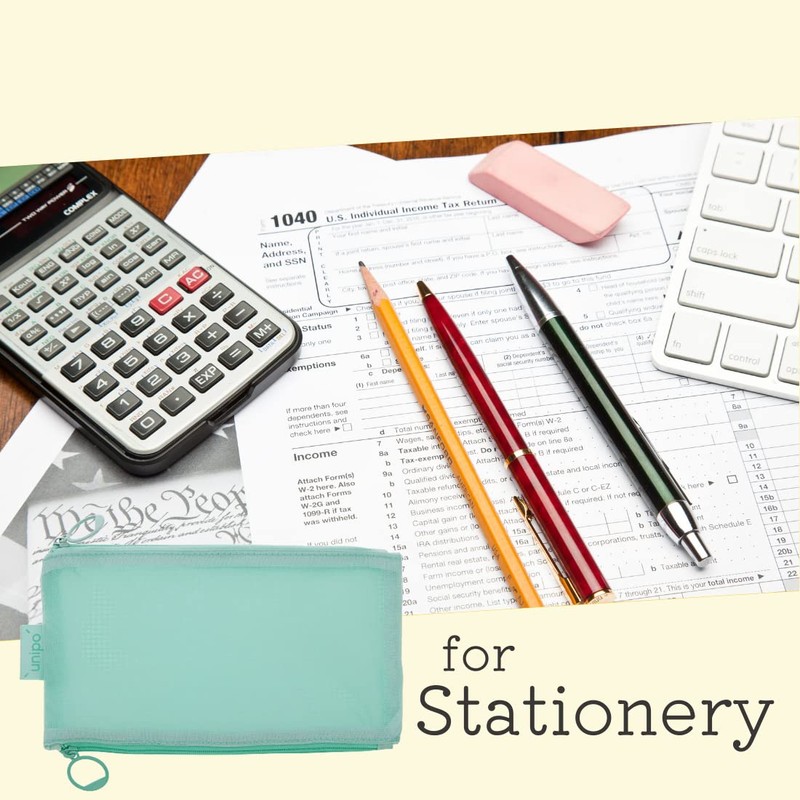 Sunstar Stationery S1425099 Unipo Pen Case & Pouch, Mint Green