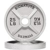 Deep Dish 2-Inch Olympic Cast Iron Weight Plates with E-Coating