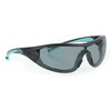 Infield Velor Safety Glasses (Anthracite/Mint, Grey AF)