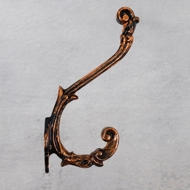 AYZCORP Set of 3 Cast Iron Antique Design Coat Hooks