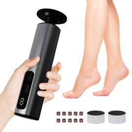 Electric Foot Callus Remover, 2 in 1 Electric Foot File, 9 Speeds Electric Callus Remover for Feet, for Hand and Foot with 30pcs Sandpaper