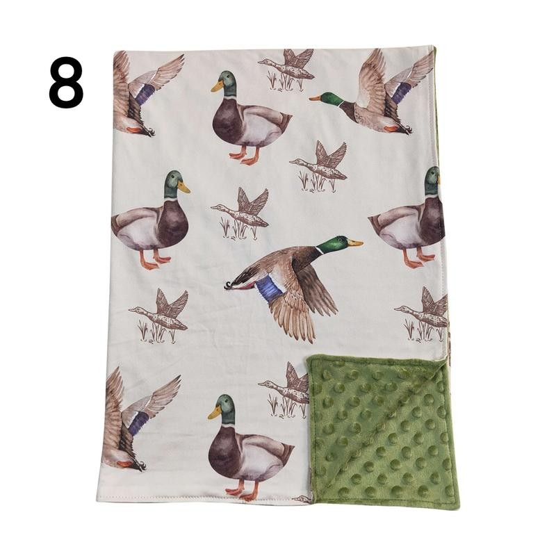 Cozy Camo Mallard Duck Kids Blanket (29x43in) – Softness They’ll