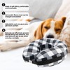 CuteBone Inflatable Dog Cone with Removable Soft Fleece Covers for