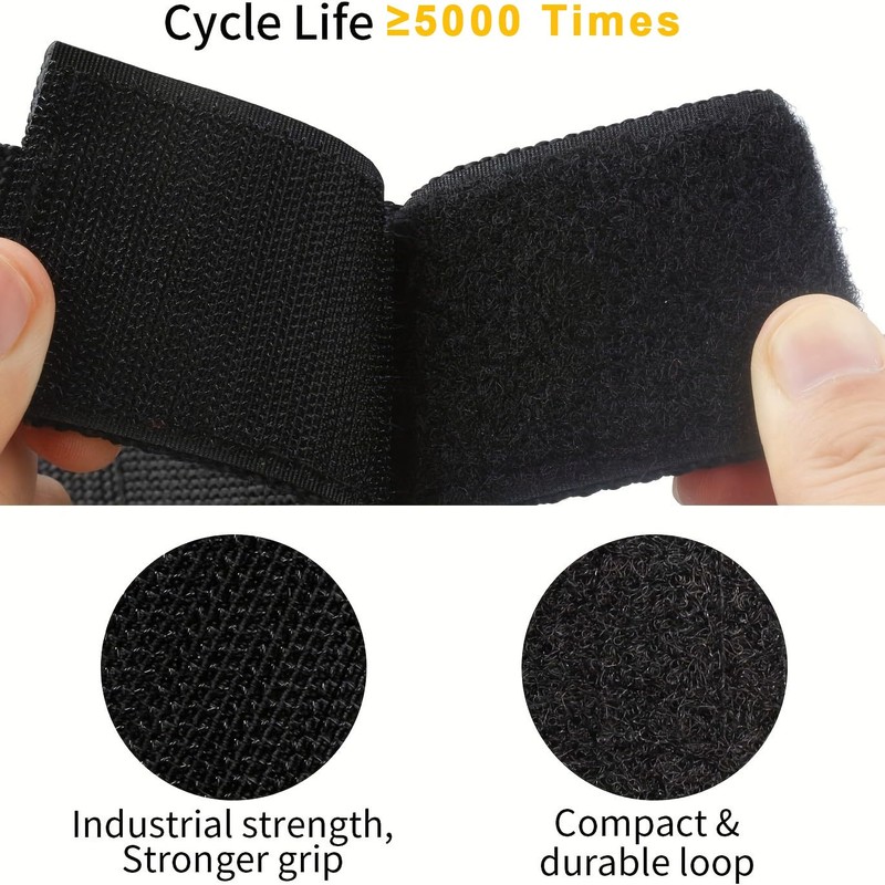 YERGOFE 130lbs Cord Holder Storage Straps - 4 Pcs -