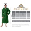 BAGNO MILANO Mens Waffle Robe – Lightweight Cotton Blend Waffle