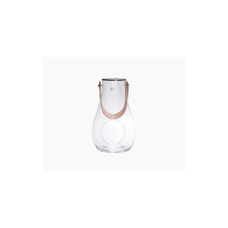 Holmegaard 4343501 Lantern/Design With Light Clear, M, 9.8 inches (25