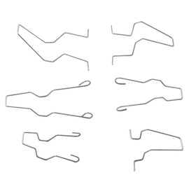 YUCKMZ Headlight Spring Clips 6 Pieces Mounting Spring Clip 45 mm 52 mm 57 mm 60 mm 70 mm 78 mm Compatible with H1 H3 H4 H7