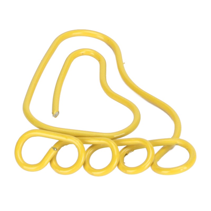 100pcs Paper Clip Foot Shape Cute Anti Slip Portable Paperclip