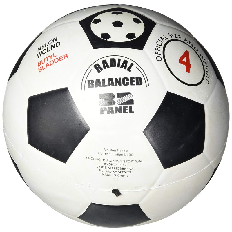 Macgregor Rubber Soccer Ball (Size 4)