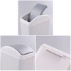 Ggbin 10 L Plastic Trash Cans, Swing Trash Bins