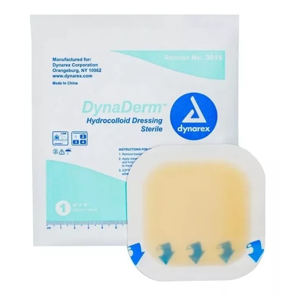 Dynarex Dynaderm Apósito Parche Hidrocoloide 10 X 10 Cm 1 Pieza