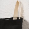 HSOFTIFY 100% Linen Plastic Bag Holder 2 Pcs with Hanging
