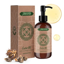 Aceite De Ricino Puro: Prensado En Frío, Sin Refinar Ni Aromatizar. Aceite Multiusos Para Piel, Cabello, Cuero Cabelludo, Pestañas, Cejas Y Para El Cuidado De La Piel. Aceite Portador De