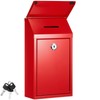 Yaocom Metal Donation Box Collection Box Safe Suggestion Box with