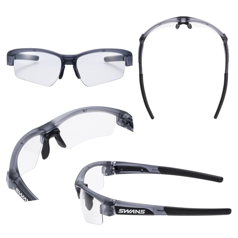 Swans Lion Thin Sports Sunglasses, Golf, Baseball, Bicycle, Replaceable Lens