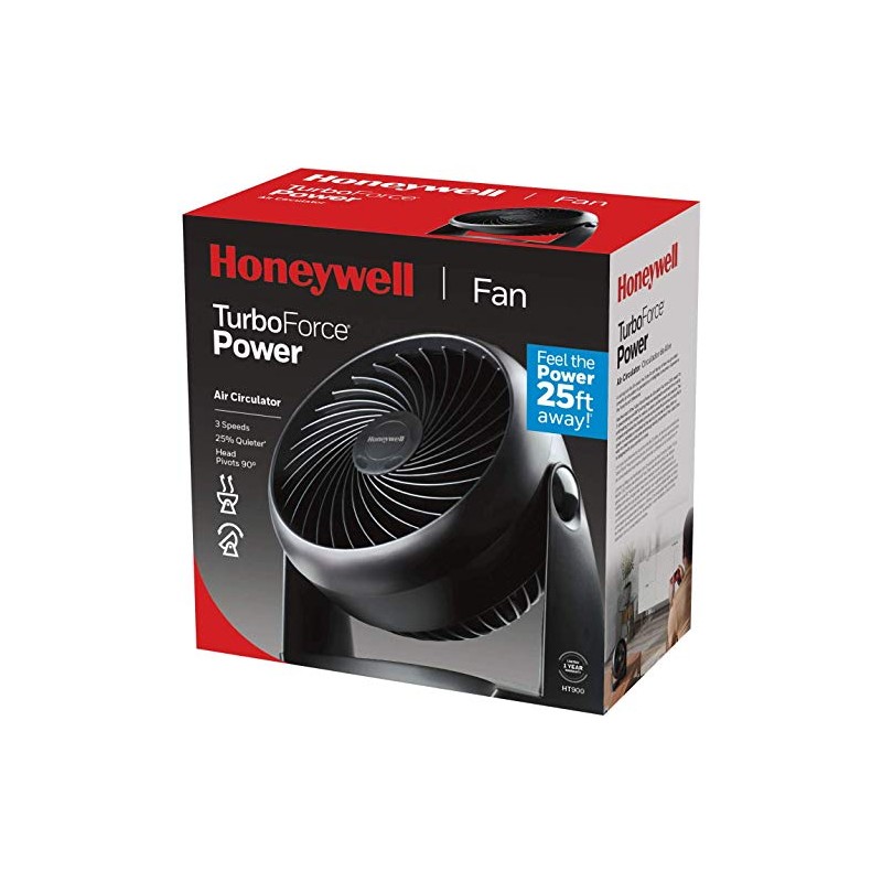 Honeywell HT-900 TurboForce Air Circulator Fan Black - 2 Pack