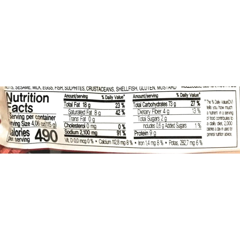 Paldo Kimchi Ramen 4.06 Oz(8 Pack)