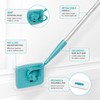 Baseboard Cleaner Mop for Easy Dusting – Long Handle 360°