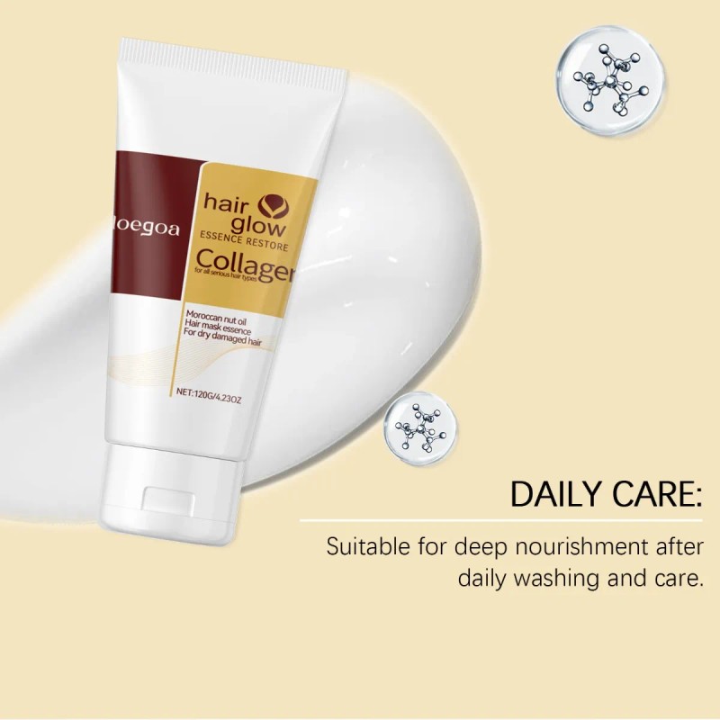 Mascarilla Capilar Crema For Peinar Repair Cabello Dañado