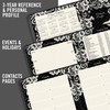 AT-A-GLANCE Weekly/Monthly Appointment Book, 2019-2010, Large Size, Professional, Lacey (541905)