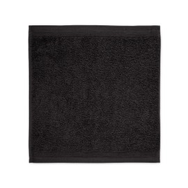 Möve Superwuschel Hand Towel, Black , 30x30 cm