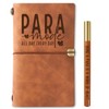 InnoBeta Paraprofessional Appreciation Gifts, Paraprofessional Journal & Pen Leather with
