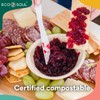 ECO SOUL - Juego de cuchillos desechables compostables de primera