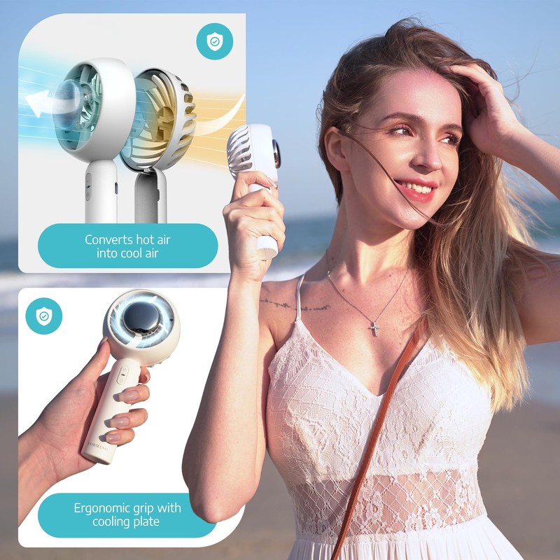 Formano Cold Air Portable Cooling AC Handheld Fans – The